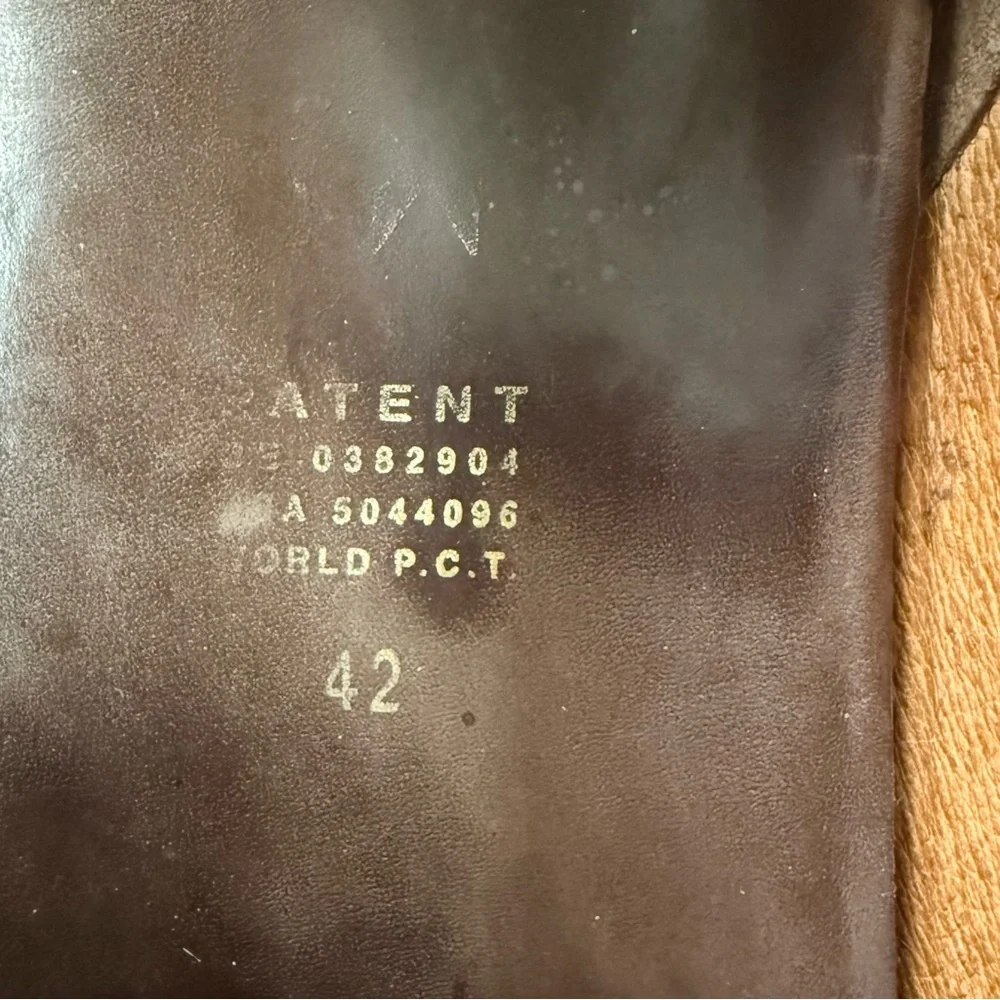 Geox Mens Slip-On Shoes Loafers Close Toe Casual Brown Leather EU 42 US 8.5-9